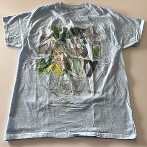 Rick and Morty Graphic Tee Cartoon Network Shirt Adult Swim Rick Morty Tee L